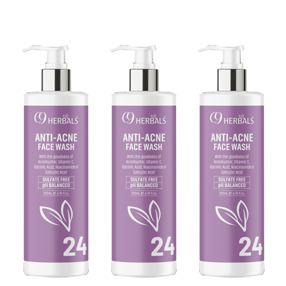 Anti- Acne Facewash | Salicylic Acid | Sulfate Free | Ph Balanced |